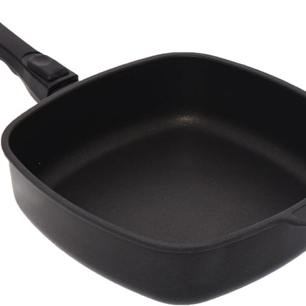 First Titanium Square Deep Pan with Removable Handle, 26 cm