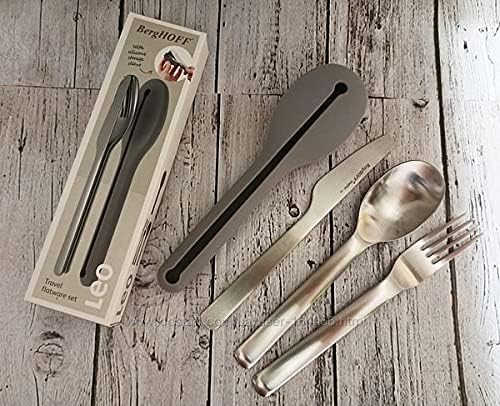 BergHoff Leo Travel Flatware Set Grey