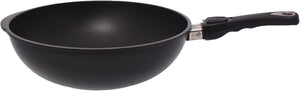 First Titanium Wok Pan with Removable Handle, 3 Liter Capacity, 32 cm