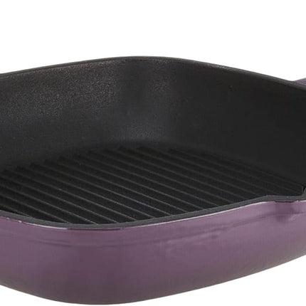 BergHoff Ron 29cmx29cm Cast Iron Grill Pan Purple