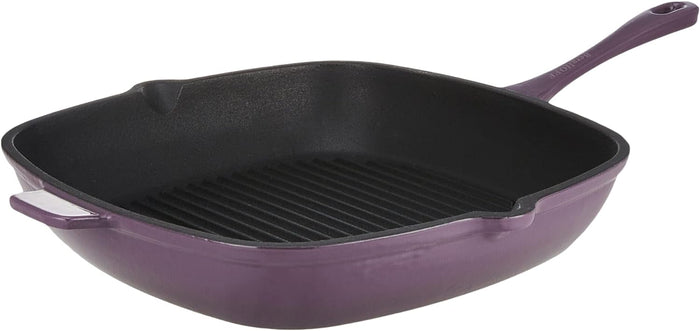 BergHoff Ron 29cmx29cm Cast Iron Grill Pan Purple