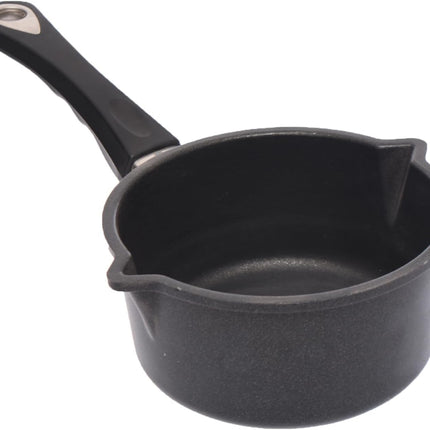 First Titanium Milk and Sauce Pot with Two Pouring Spouts 16 cm
