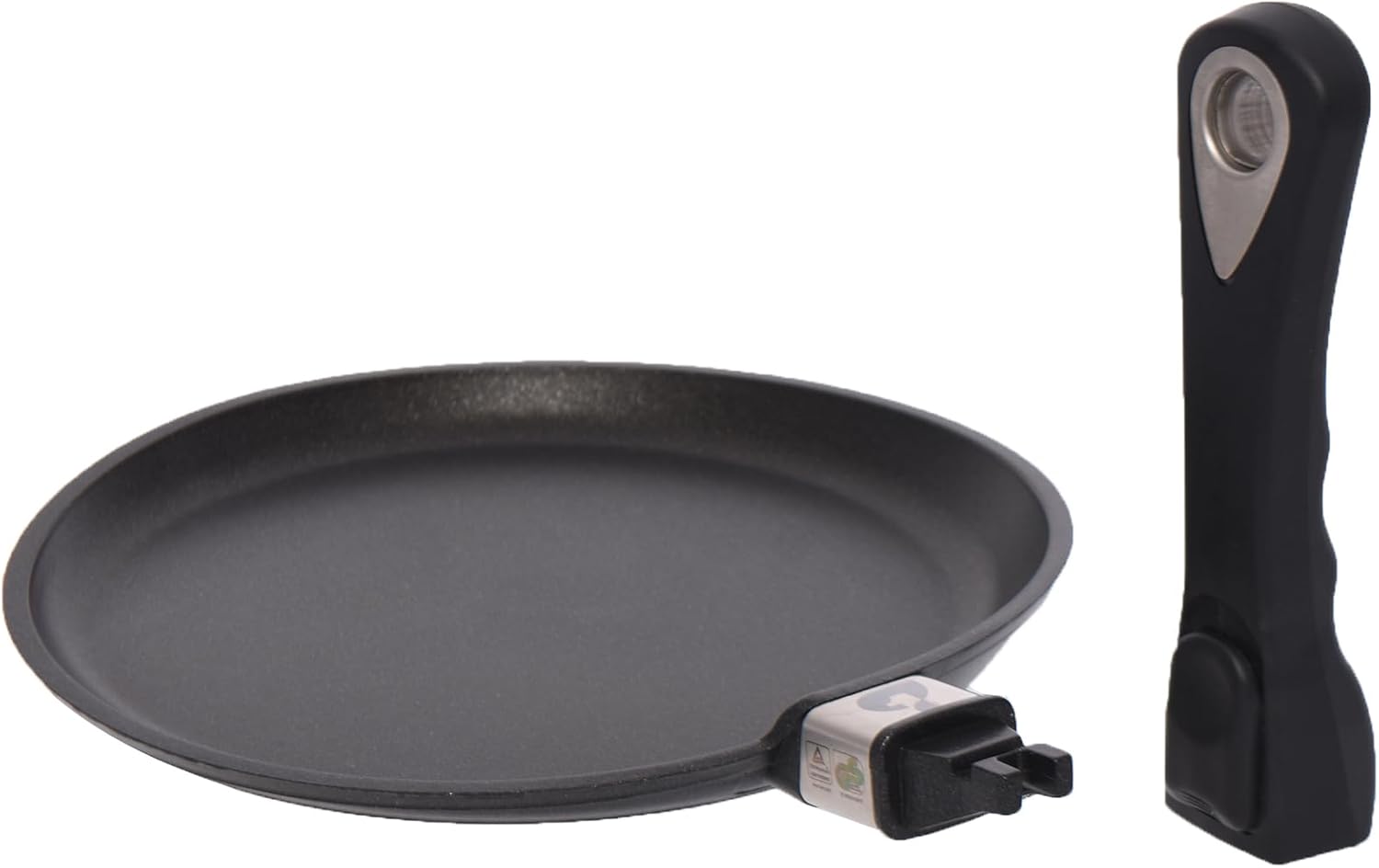 First Titanium Crepe Pan with Removable Handle, 24 cm