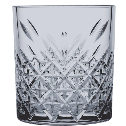 Pasabahce Timeless Old Fashioned Glass - Grey, 345 ml
