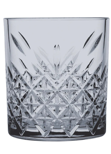 Pasabahce Timeless Old Fashioned Glass - Grey, 345 ml