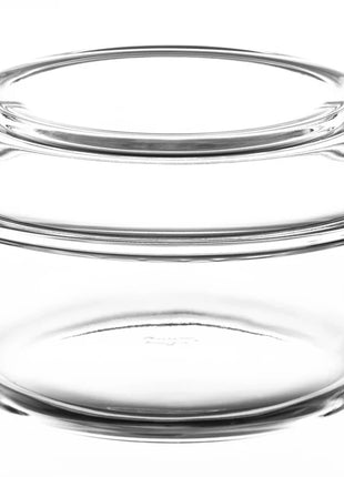 Borcam Round Casserole with Cover - 21.8x18.7cm