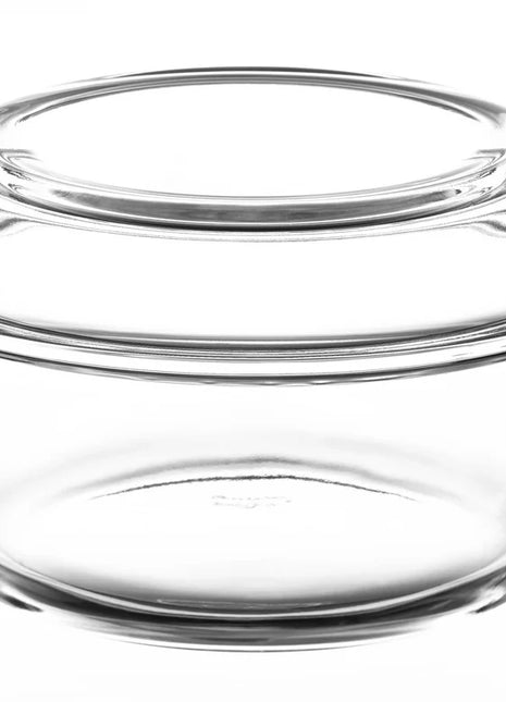 Borcam Round Casserole with Cover - 21.8x18.7cm