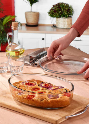 Borcam Roasters Oval Oven Dish - 34.5x24.8cm