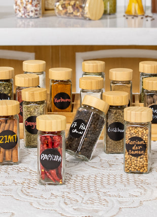Spice Jar Set (24 Pcs)