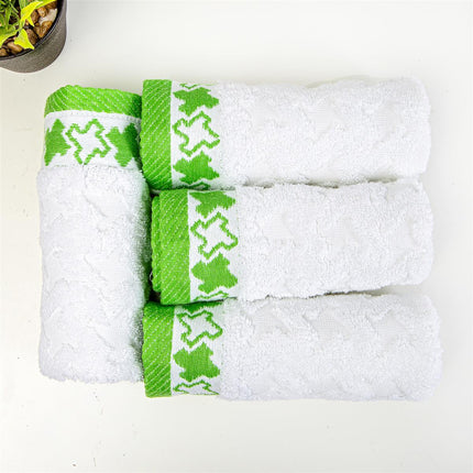 J Linens Ramadan Stars Mini-Set Green