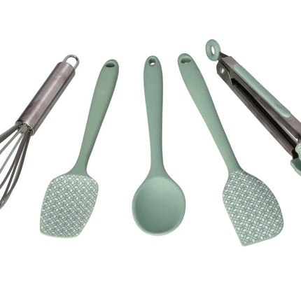 Danny Home Small Silicone Utensil Set of 5 Pieces (Mini Set)