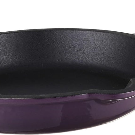 BergHoff Ron 27cm Cast Iron Fry Pan Purple