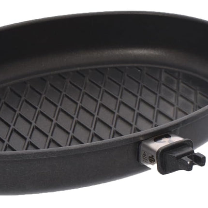First Titanium Grill Pan with Removable Handle 35 cm