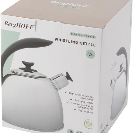 Berghoff Essentials Whistling kettle Lucia 2,5