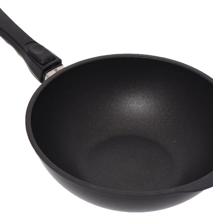 First Titanium Wok Pan with Removable Handle 26 cm