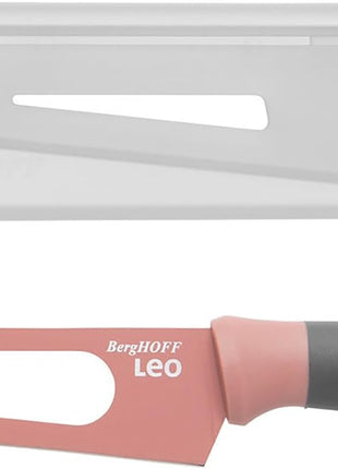 BergHoff Leo 5" Stainless Steel Cheese Knife, Pink