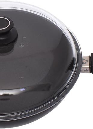First Titanium Wok Pan with Removable Handle, 3 Liter Capacity, 32 cm