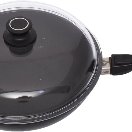 First Titanium Wok Pan with Removable Handle, 3 Liter Capacity, 32 cm