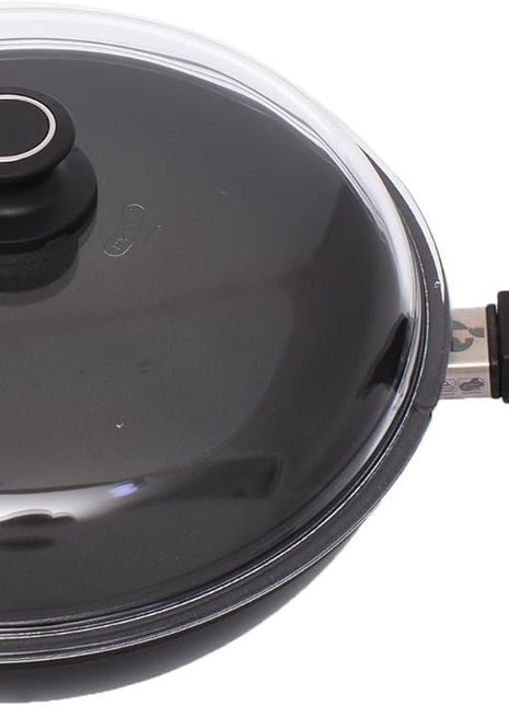 First Titanium Wok Pan with Removable Handle, 3 Liter Capacity, 32 cm