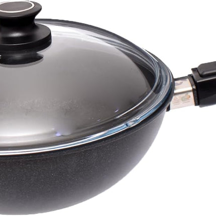 First Titanium Wok Pan with Removable Handle 28 cm