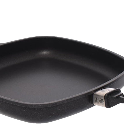 First Titanium Flat Square Pan with Removable Handle, 26 x 26 cm