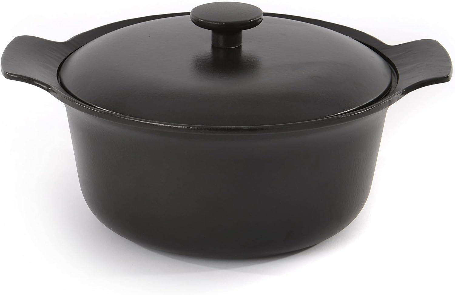 BergHoff Ron Covered stockpot cast iron black 24 cm