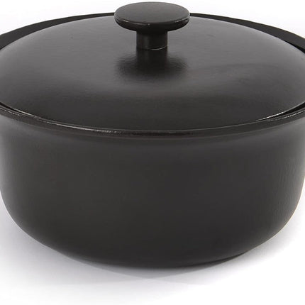 BergHoff Ron Covered stockpot cast iron black 24 cm