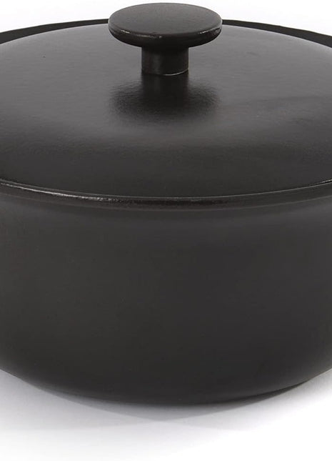 BergHoff Ron Covered stockpot cast iron black 24 cm