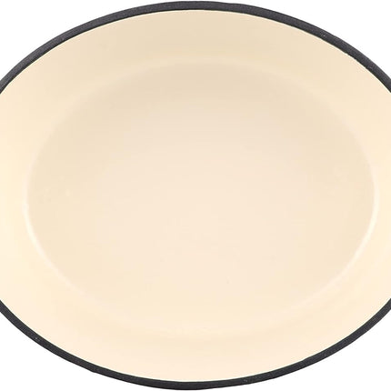 BergHoff Ron 34cmx25.5cm Cast Iron Oval Casserole Pink