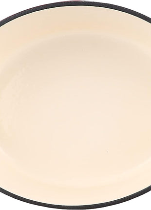 BergHoff Ron 34cmx25.5cm Cast Iron Oval Casserole Red