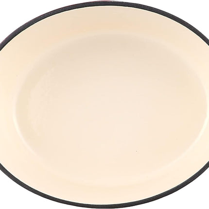 BergHoff Ron 34cmx25.5cm Cast Iron Oval Casserole Red