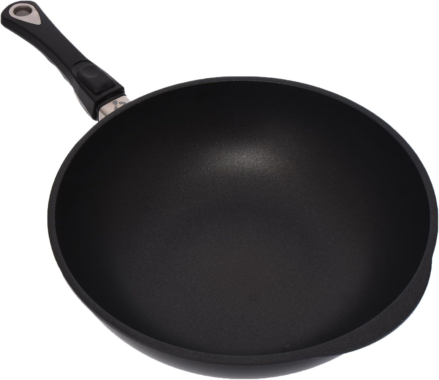 First Titanium Wok Pan with Removable Handle, 3 Liter Capacity, 32 cm