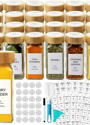 Spice Jar Set (24 Pcs)