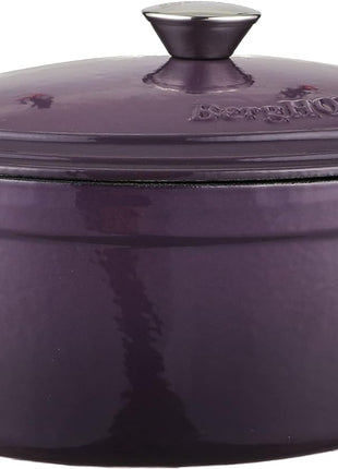 BergHoff Ron 29cmx23cm Cast Iron Oval Casserole Purple
