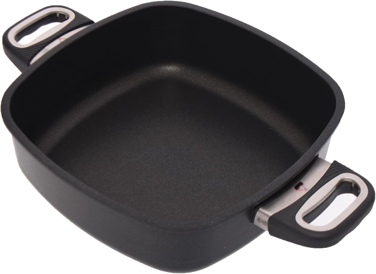 First Titanium Pan First Titanium Square Pan with Side Handles, 26 cm x 26 cm x 8 cm ...