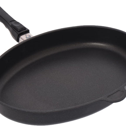 First Titanium Fish Pan with Removable Handle 41 cm