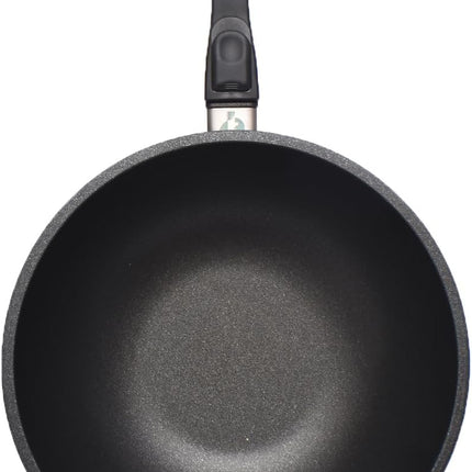 First Titanium Wok Pan with Removable Handle 28 cm