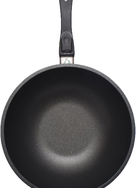 First Titanium Wok Pan with Removable Handle 28 cm