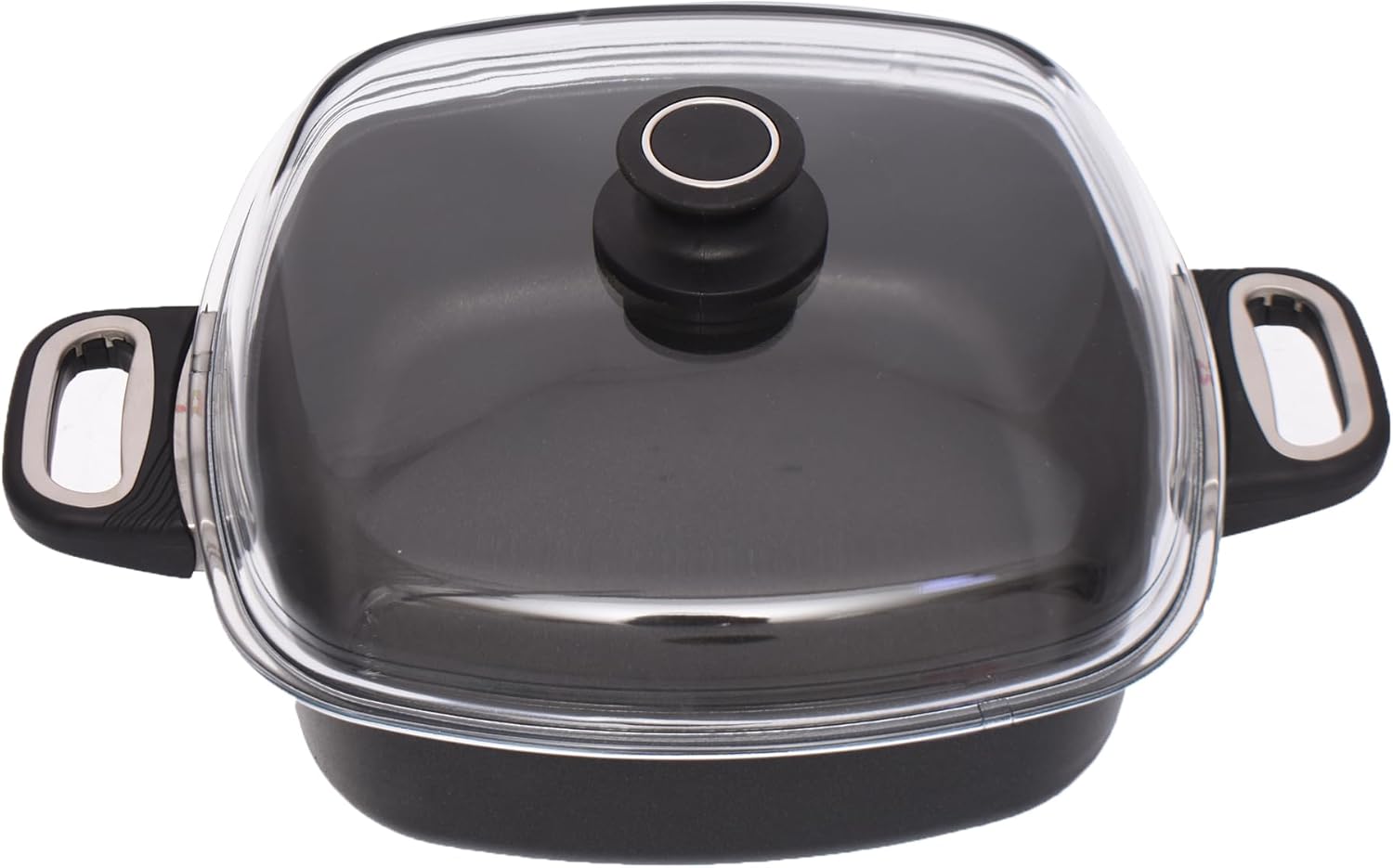 First Titanium Pan First Titanium Square Pan with Side Handles, 26 cm x 26 cm x 8 cm ...