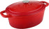 BergHoff Ron 34cmx25.5cm Cast Iron Oval Casserole Red