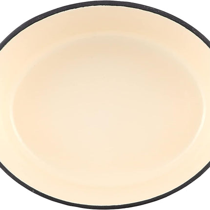 BergHoff Ron 34cmx25.5cm Cast Iron Oval Casserole Purple