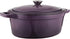 BergHoff Ron 34cmx25.5cm Cast Iron Oval Casserole Purple