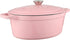 BergHoff Ron 34cmx25.5cm Cast Iron Oval Casserole Pink