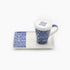 FM Rosa Porcelain Khayameya Blue Roman Mug 225 ml + Cover + Saucer