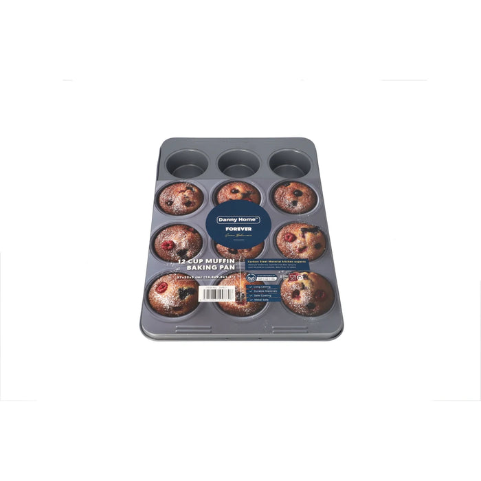 Danny Home 12 Cup Muffin Baking Pan 37cm