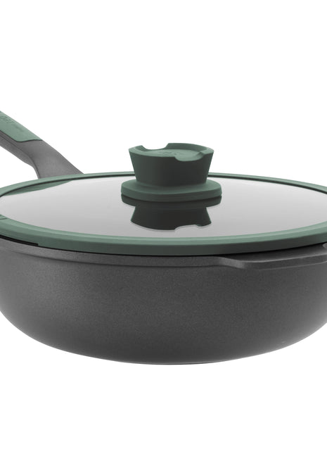 BergHoff Leo Covered Wok Pan Forest 28cm