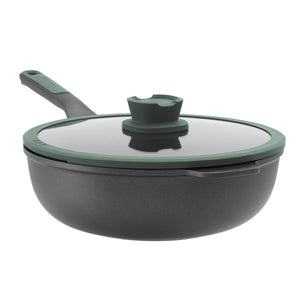 BergHoff Leo Covered Wok Pan Forest 28cm