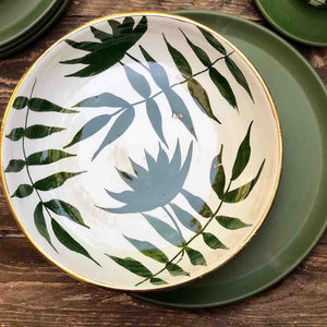 Khan Elsaada Palm Leaves Dinner Set