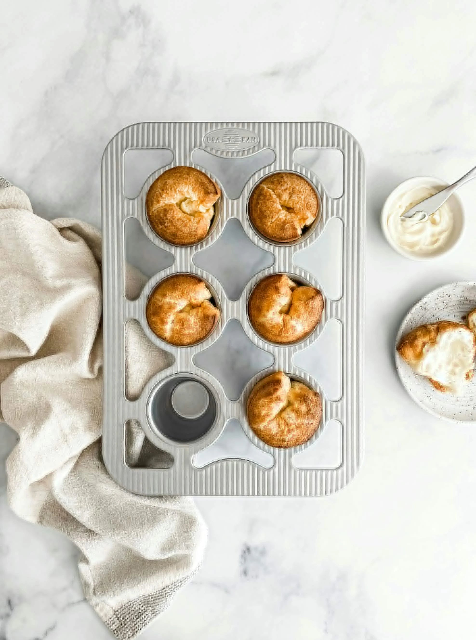 USA Pan Popover Pan - 6 CUP