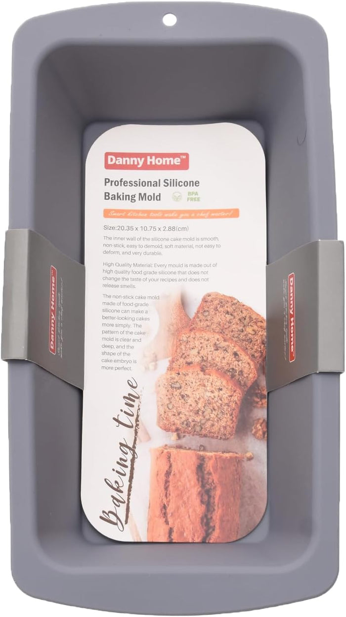 Danny Home Silicone Non Stick Baking Mold 20.35*10.75*2.88cm